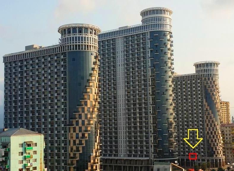 Orbi Sea Towers Block G Διαμέρισμα Μπατούμι Εξωτερικό φωτογραφία